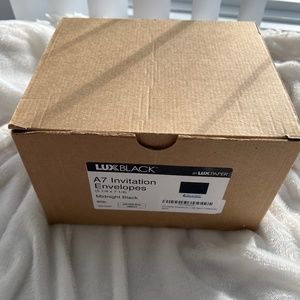 A7 black Invitation Envelopes